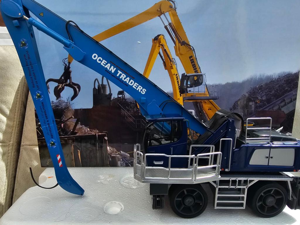 Liebherr LH80M Industry overslagkraan OceanTraders nieuw NZG, Ophalen of Verzenden, Nieuw, Hijskraan, Tractor of Landbouw, NZG