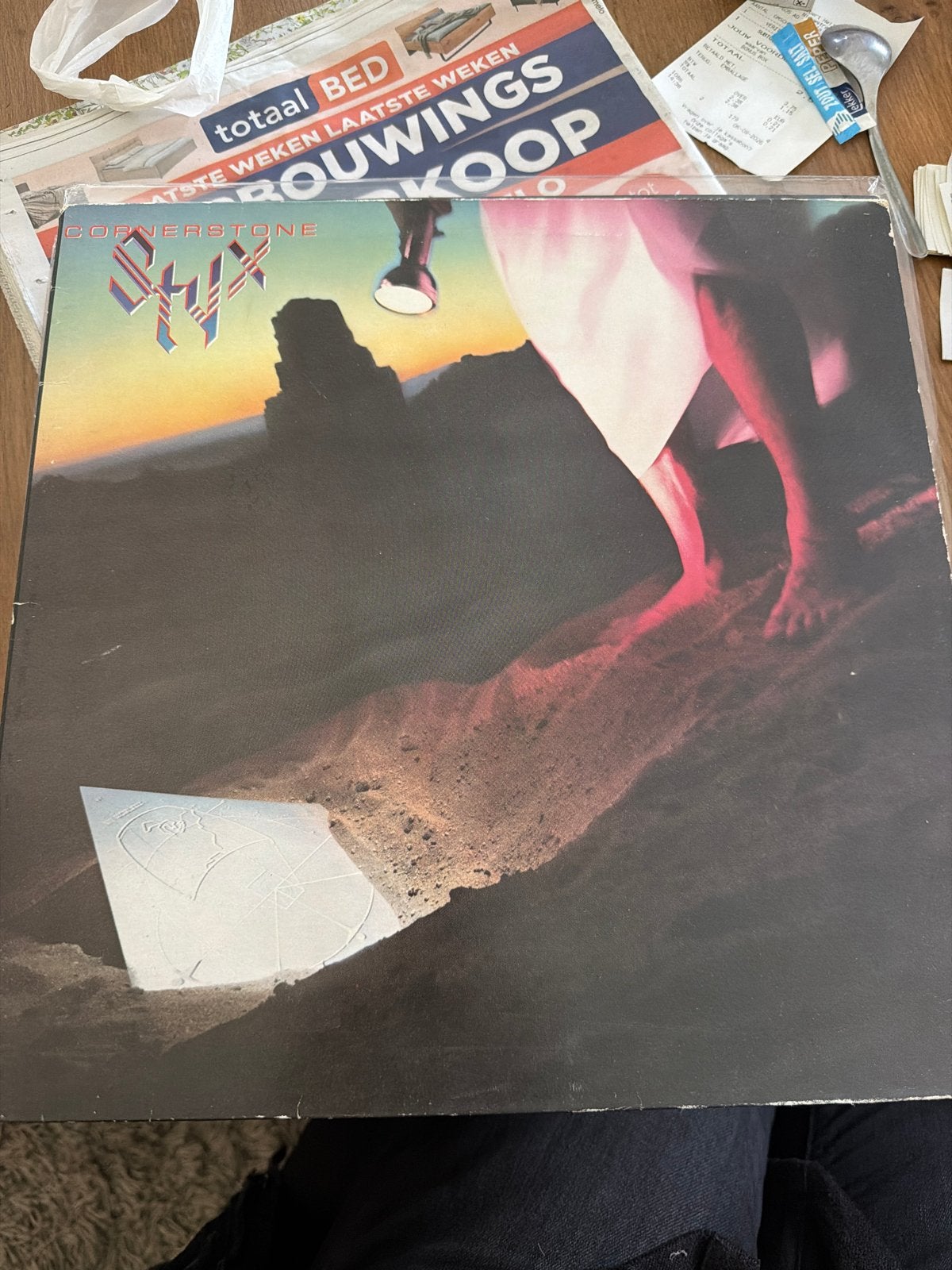 Styx - Cornerstone LP (1979) - Classic Rock Vinyl, Cd's en Dvd's, LP, Gebruikt, Ophalen of Verzenden, Classic Rock