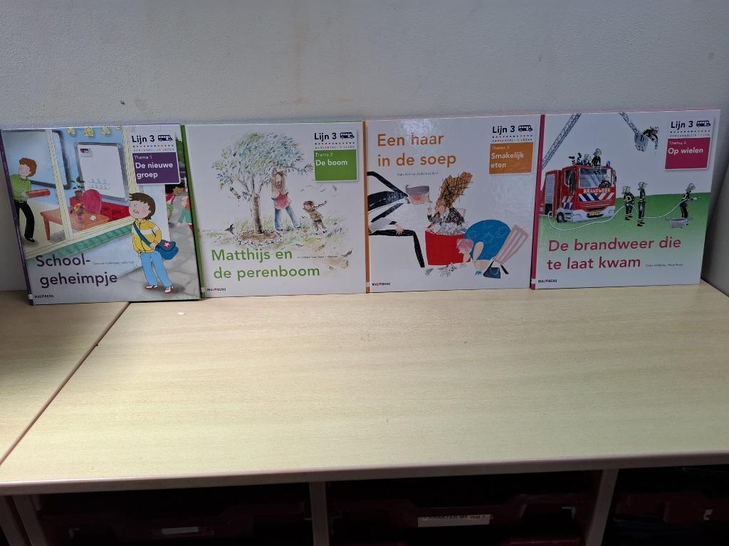 Lijn 3 prentenboeken, Ophalen of Verzenden, Gelezen, Overige niveaus, Nederlands