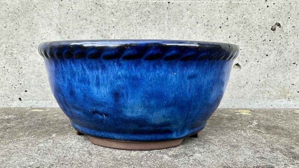 Japan bonsai schaal pot Ø12,5x5,5cm (5*), Tuin en Terras, Bloempotten, Ophalen of Verzenden, Zo goed als nieuw, Overige vormen