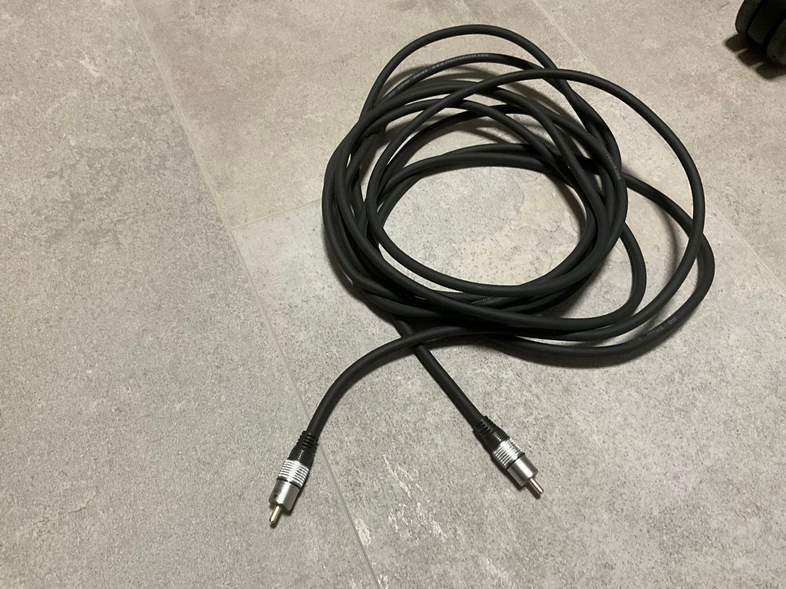Subwoofer kabel, Audio, Tv en Foto, Audiokabels en Televisiekabels, Ophalen of Verzenden, Zo goed als nieuw