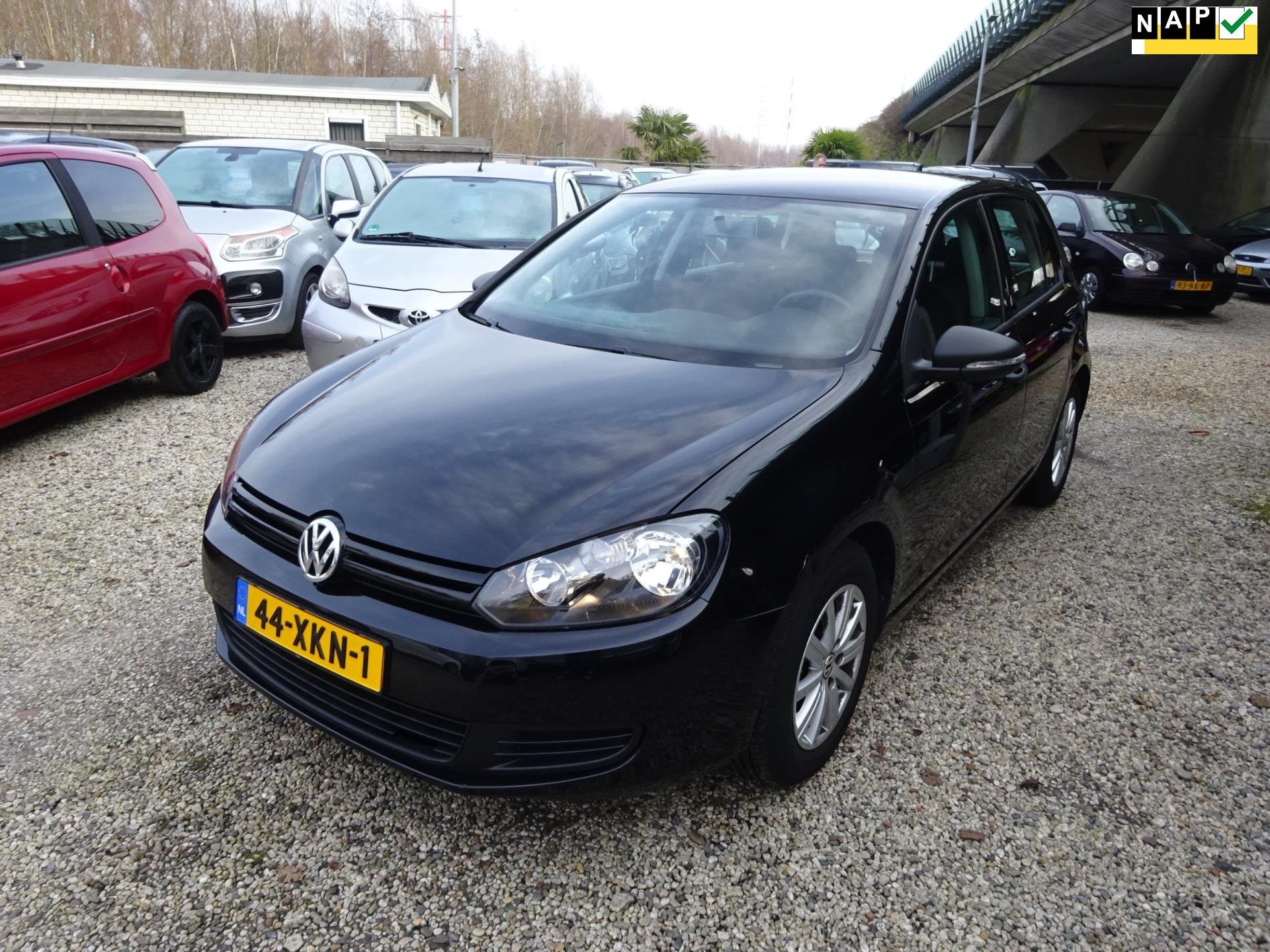 Volkswagen Golf 1.2 TSI Trend Edition BlueMotion, Airco, Nav, Stof, Gebruikt, 4 cilinders, Zwart