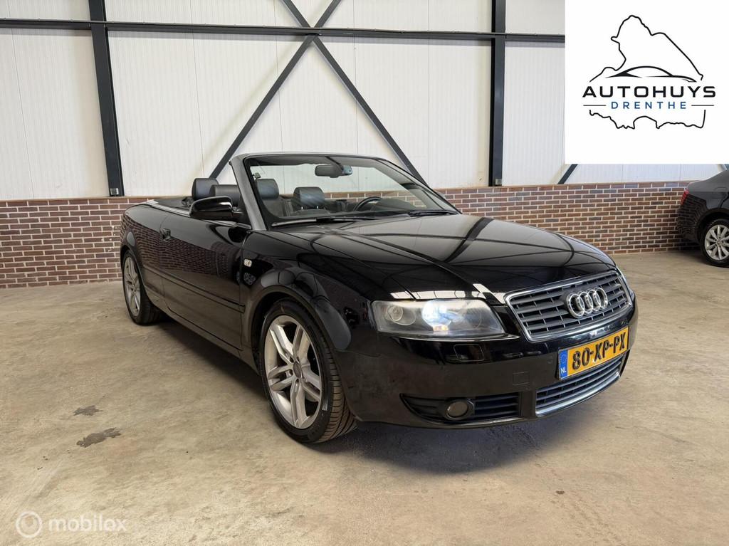 Audi A4 Cabriolet 3.0 V6 Pro Line, Auto's, Audi, Gebruikt, Parkeersensor, Cabriolet, 4 stoelen