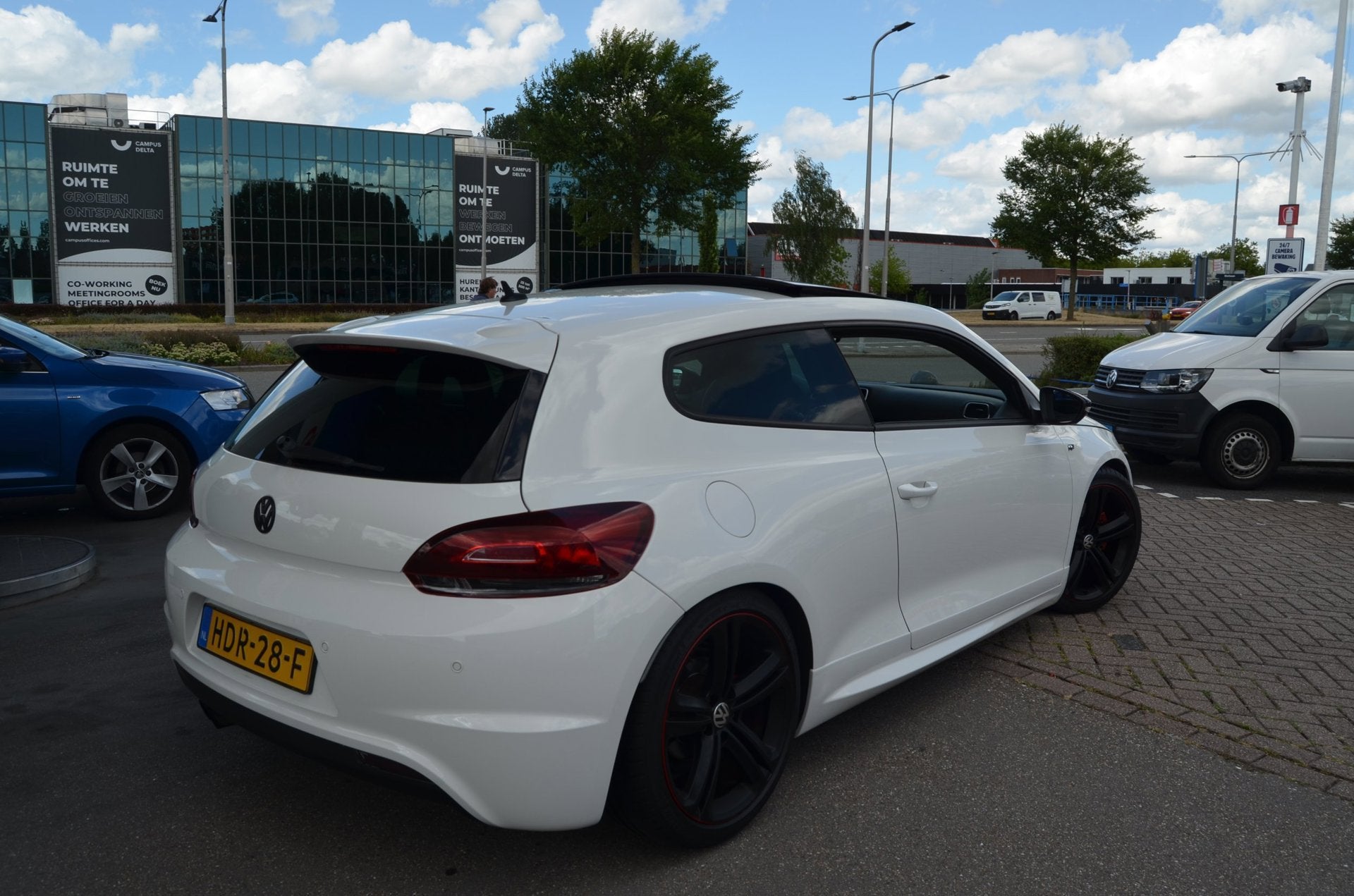 Volkswagen SCIROCCO 1.4 TSI Highline Plus RLINE161 PK PANODA, Auto's, Voorwielaandrijving, Euro 5, Zwart, 4 cilinders