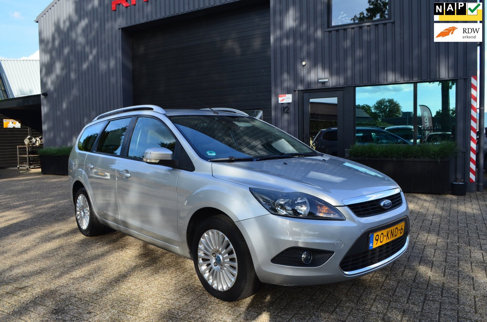 Ford Focus Wagon 1.8 Limited | Trekhaak | Dealer onderhouden, Auto's, 125 pk, Gebruikt, 4 cilinders, Parkeersensor