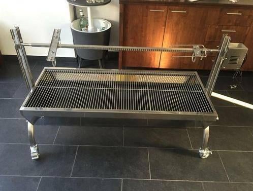 Spit barbeque BBQ grill motor lam kalf kip varken huren, Ophalen, Nieuw, Overige