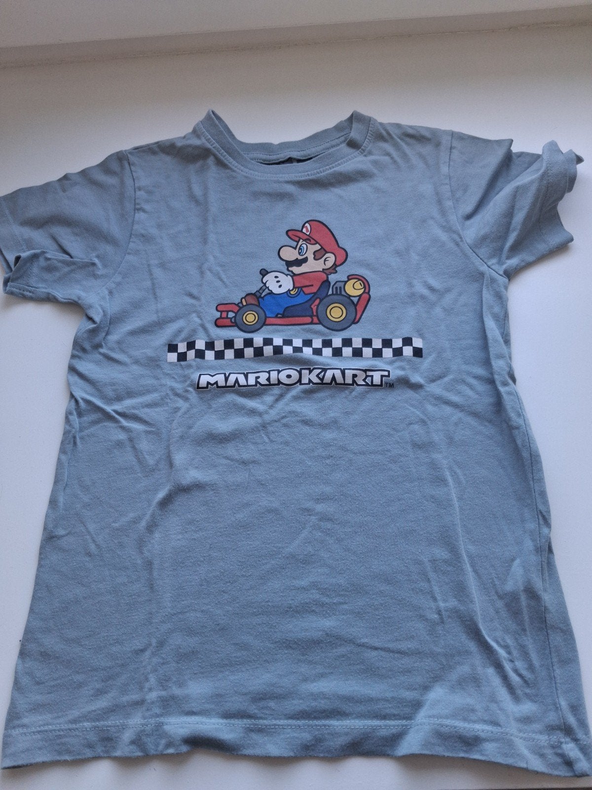 t shirt super Mario 122 128, Ophalen of Verzenden, Jongen, Shirt of Longsleeve