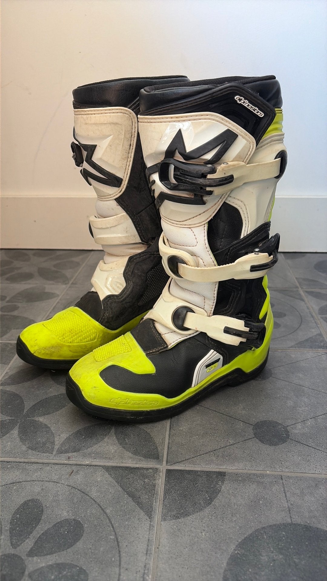 Alpinestar crosslaarzen tech 3 maat 35,5, Ophalen of Verzenden, Tweedehands, Laarzen