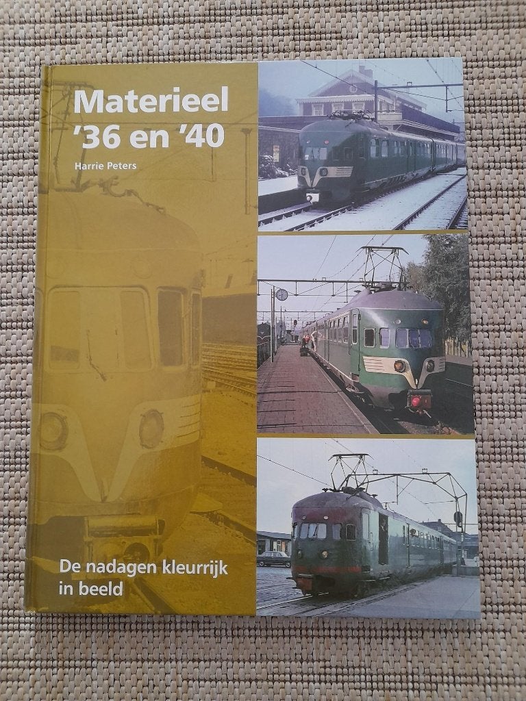 Harrie Peters - Elektrisch Stroomlijnmaterieel '36 en '40, Ophalen, Zo goed als nieuw, Harrie Peters, Trein