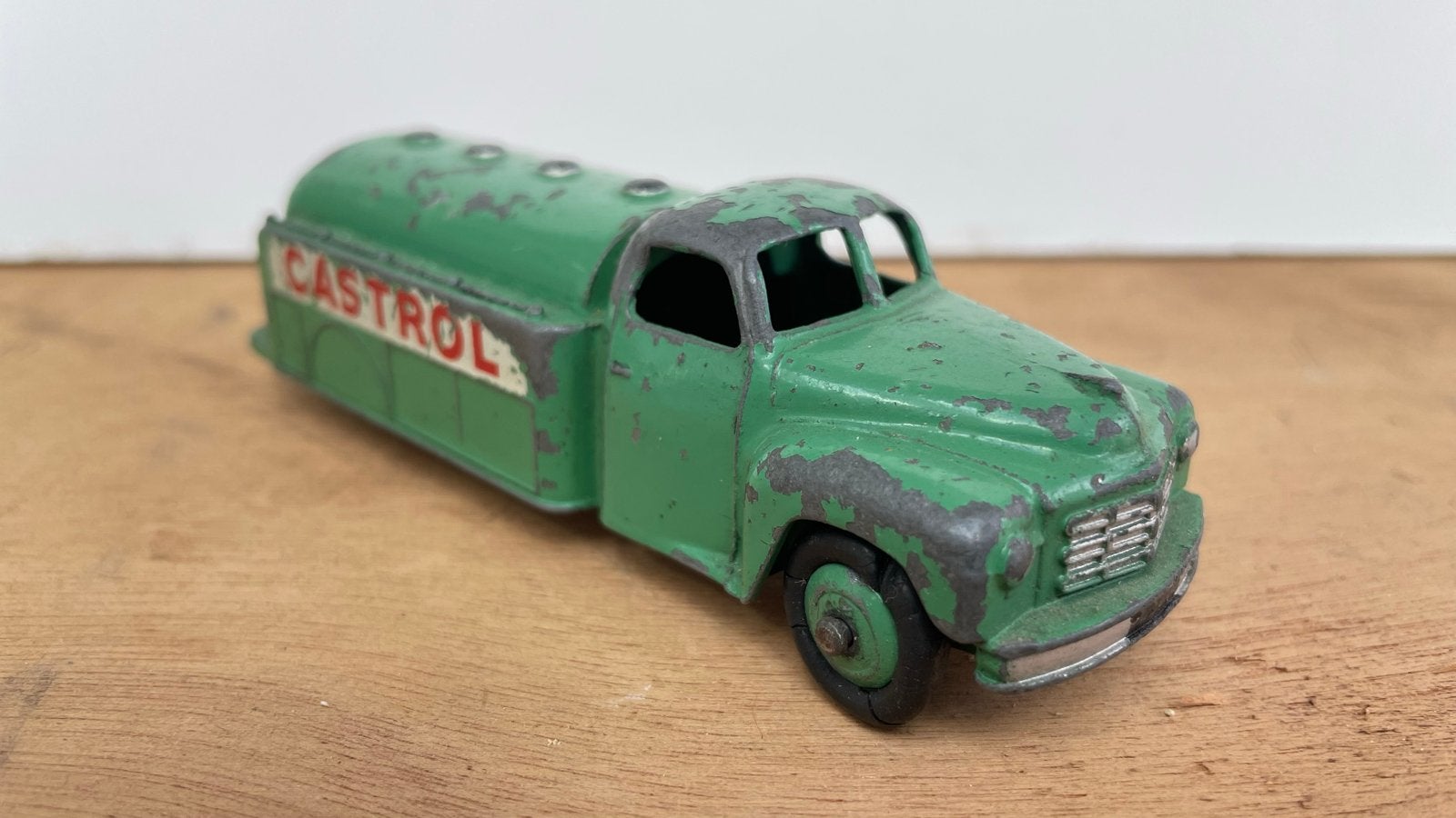 Dinky Toys Castrol Tankwagen - Groen, Ophalen of Verzenden