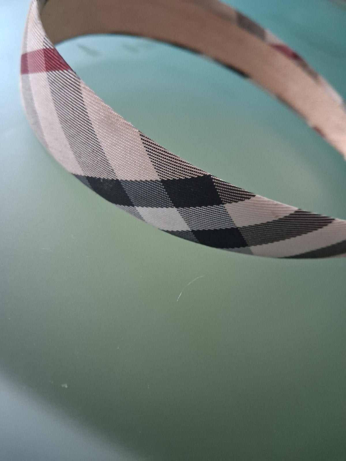 Burberry-stijl haarband/diadeem met ruitpatroon voor meisje, Ophalen of Verzenden, Nieuw