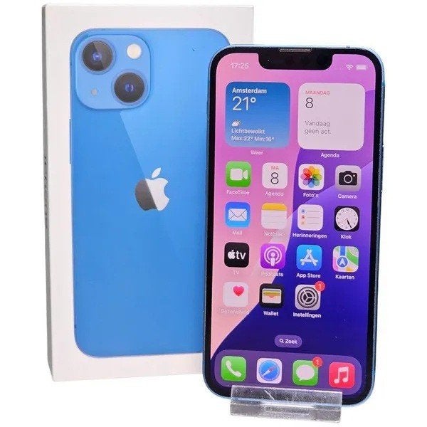 iPhone 13 Mini 512GB Blauw | Nette staat in doos, 512 GB, Gebruikt, Blauw, Ophalen of Verzenden