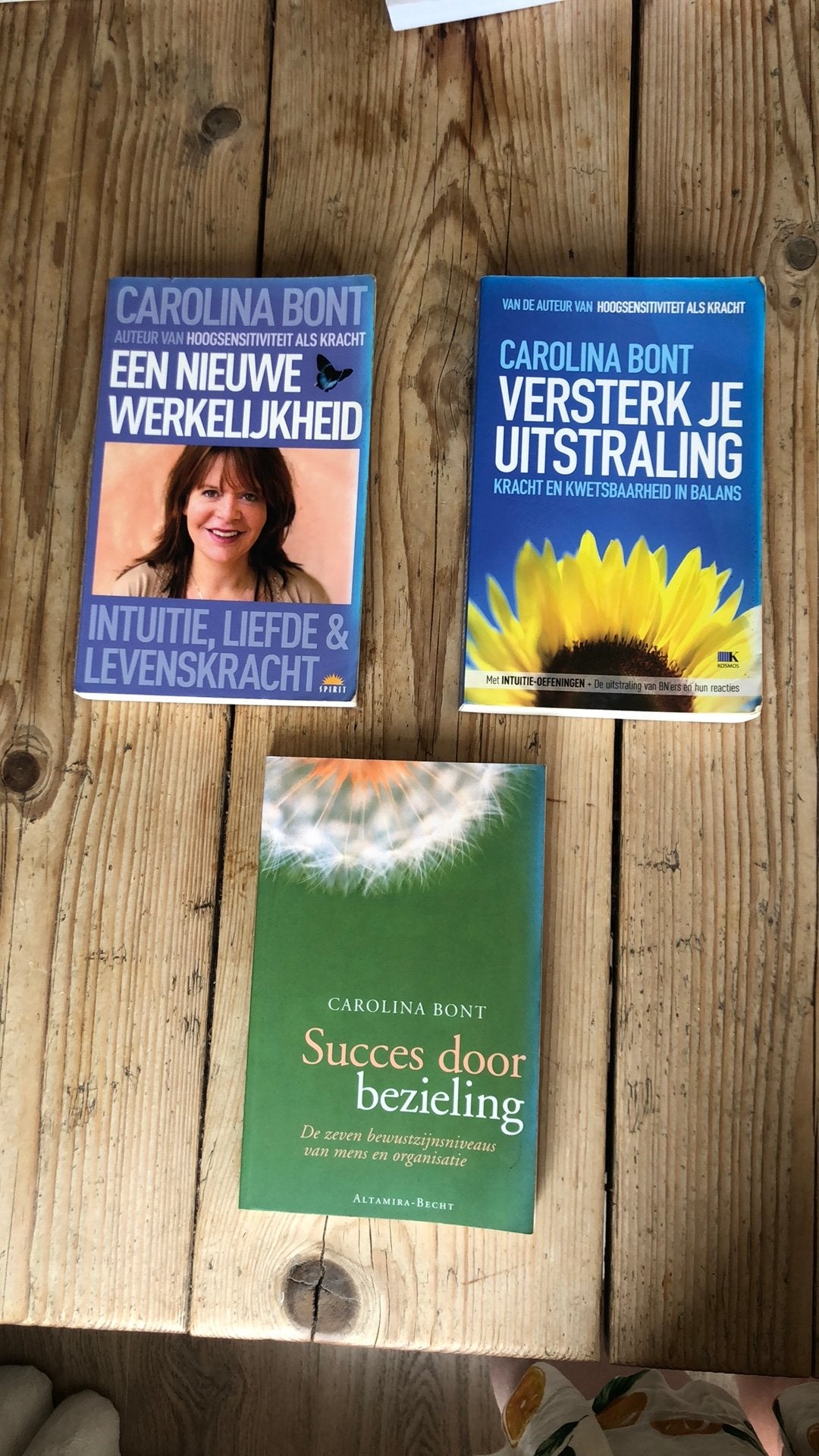 Boeken Carolina Bont, Ophalen of Verzenden, Gelezen, Spiritualiteit algemeen, Overige typen