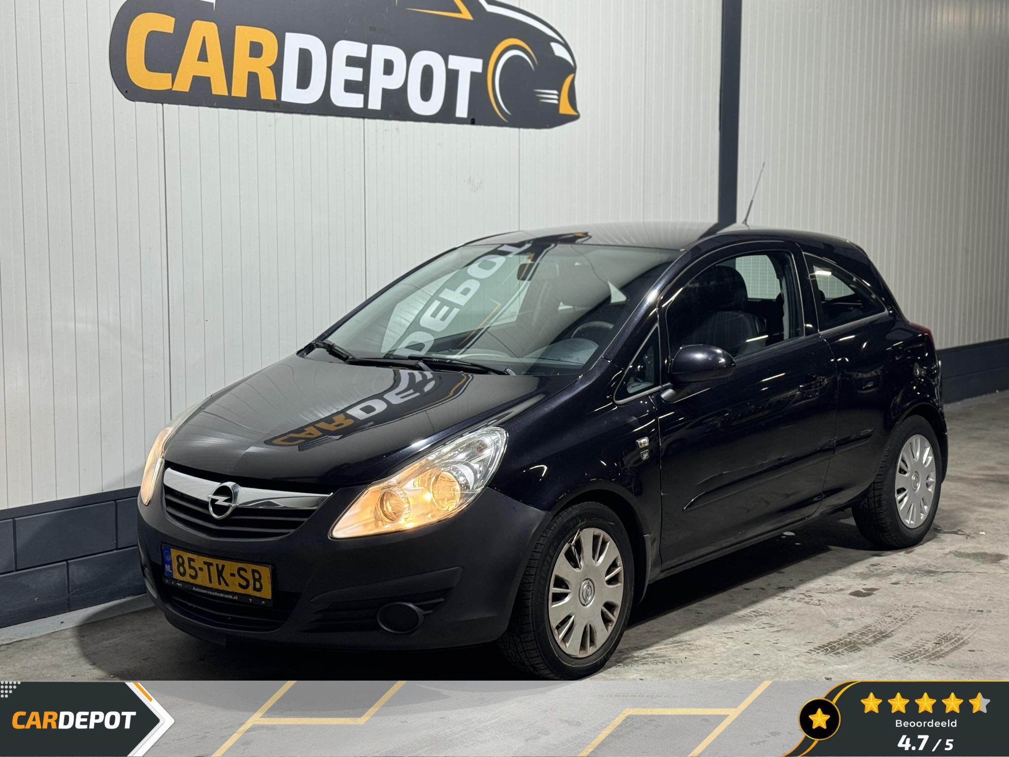 Opel Corsa 1.2-16V Enjoy, Voorwielaandrijving, 4 cilinders, 1229 cc, Zwart