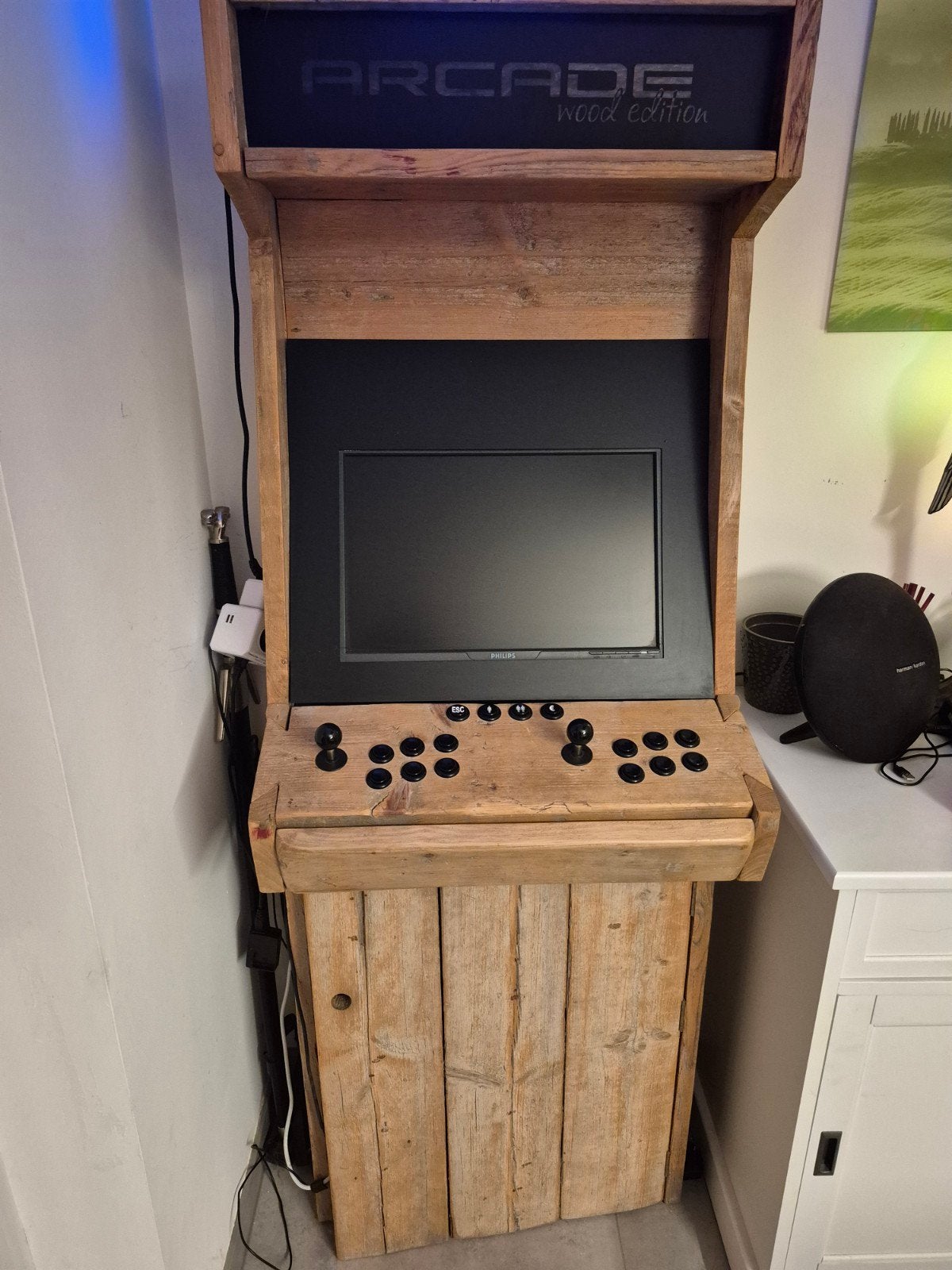 Arcade kast met meer dan 150 spellen., Ophalen, Overige merken, Gebruikt