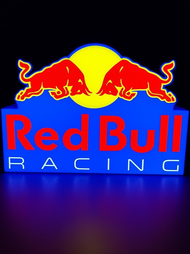Nieuwe Red Bull Racing Light Box, Verzenden, Nieuw, Meerkleurig, Kunststof