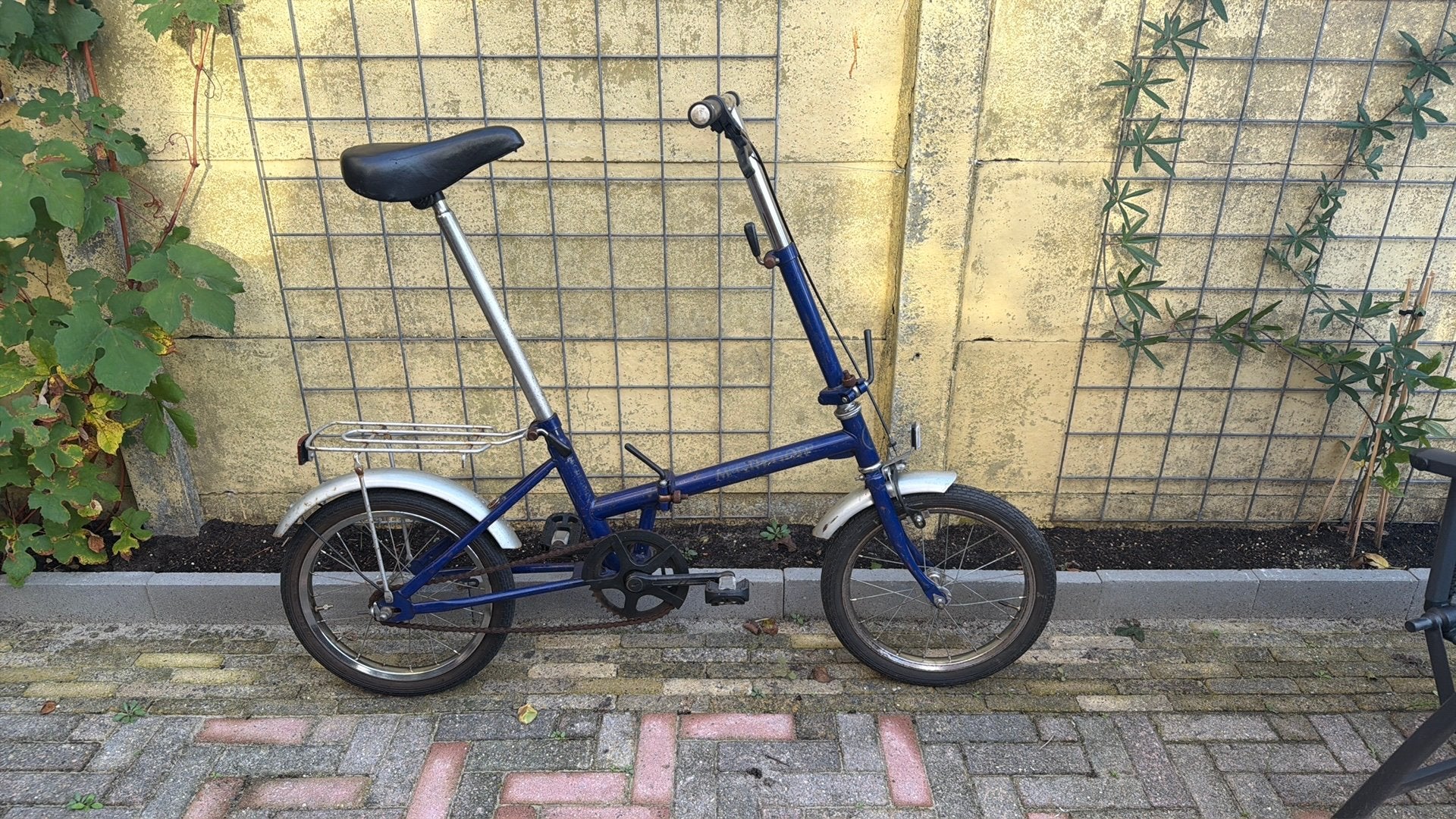 Vouwfiets, Terugtraprem, Gebruikt, 16 tot 18 inch, Totaal opvouwbaar