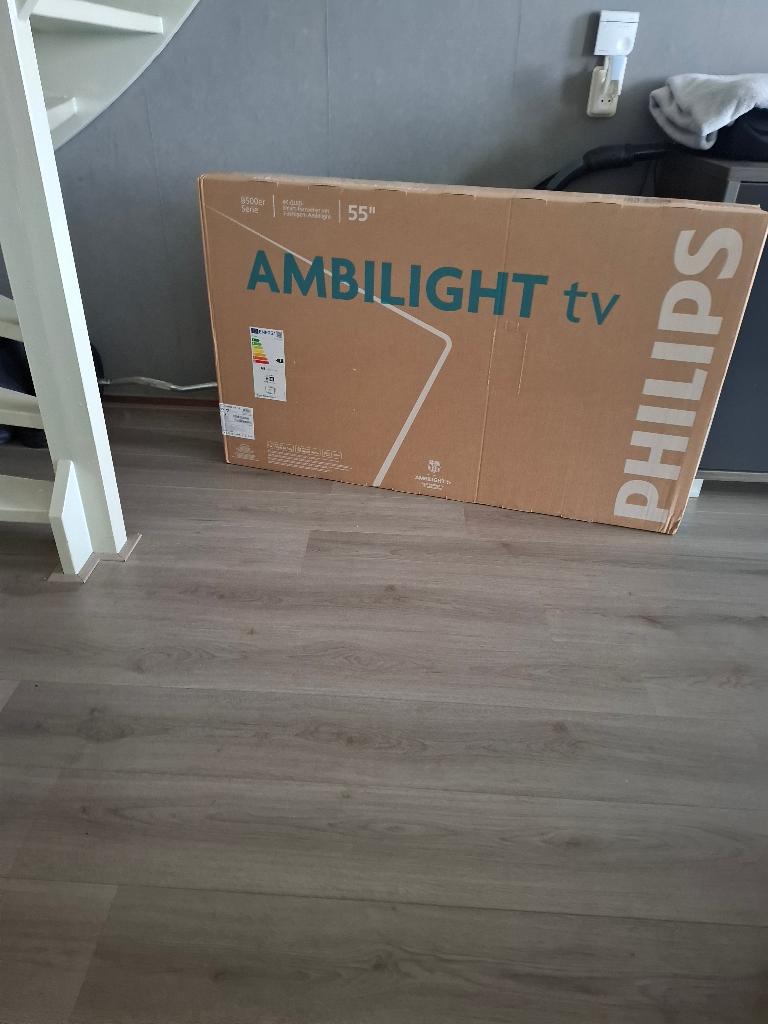Philips ambilight 55", Audio, Tv en Foto, Televisies, Ophalen, Philips, QLED, 50 Hz