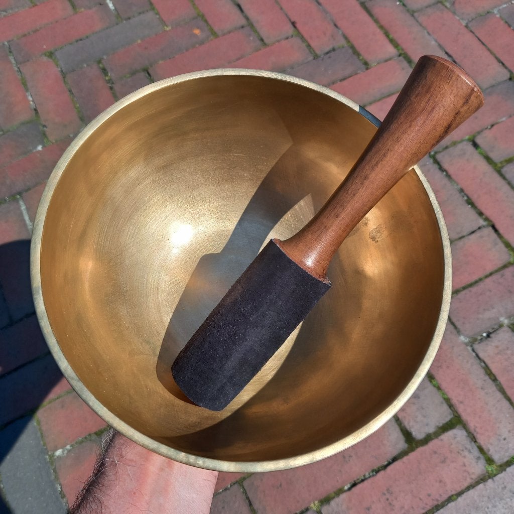 Klankschaal tussen 950 en 1050 gram met klopper, Muziek en Instrumenten, Percussie, Ophalen of Verzenden, Nieuw, Overige soorten