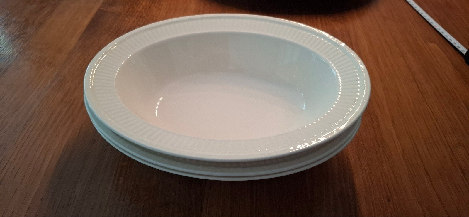 Set van 3 Wedgwood Edme Groenteschalen 27cm - Perfecte Staat, Ophalen, Schaal of Schalen, Zo goed als nieuw, Wedgwood