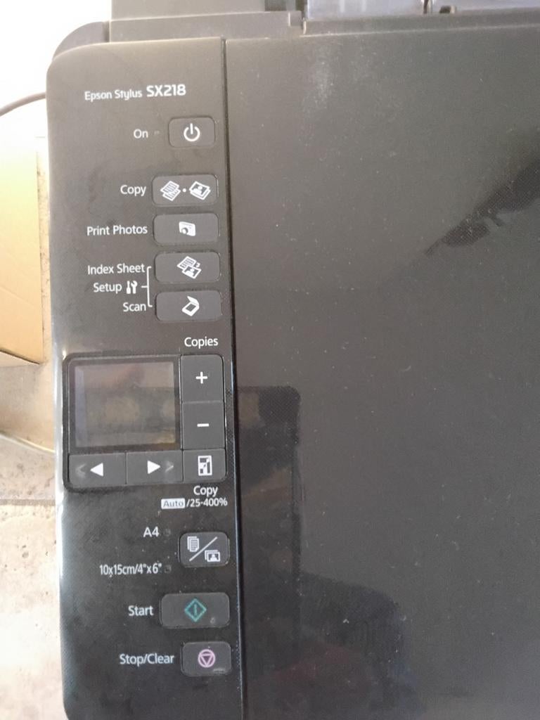 Epson Stylus SX218 All-in-One Printer - Nagekeken nodig, Computers en Software, Printers, Ophalen of Verzenden