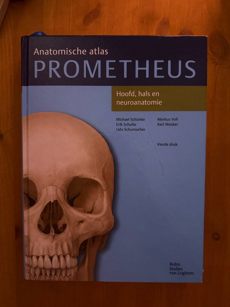 Prometheus atlas hoofd, hals en neuroanatomie, Verzenden, HBO, Zo goed als nieuw, Bohn Stafleu van Loghum