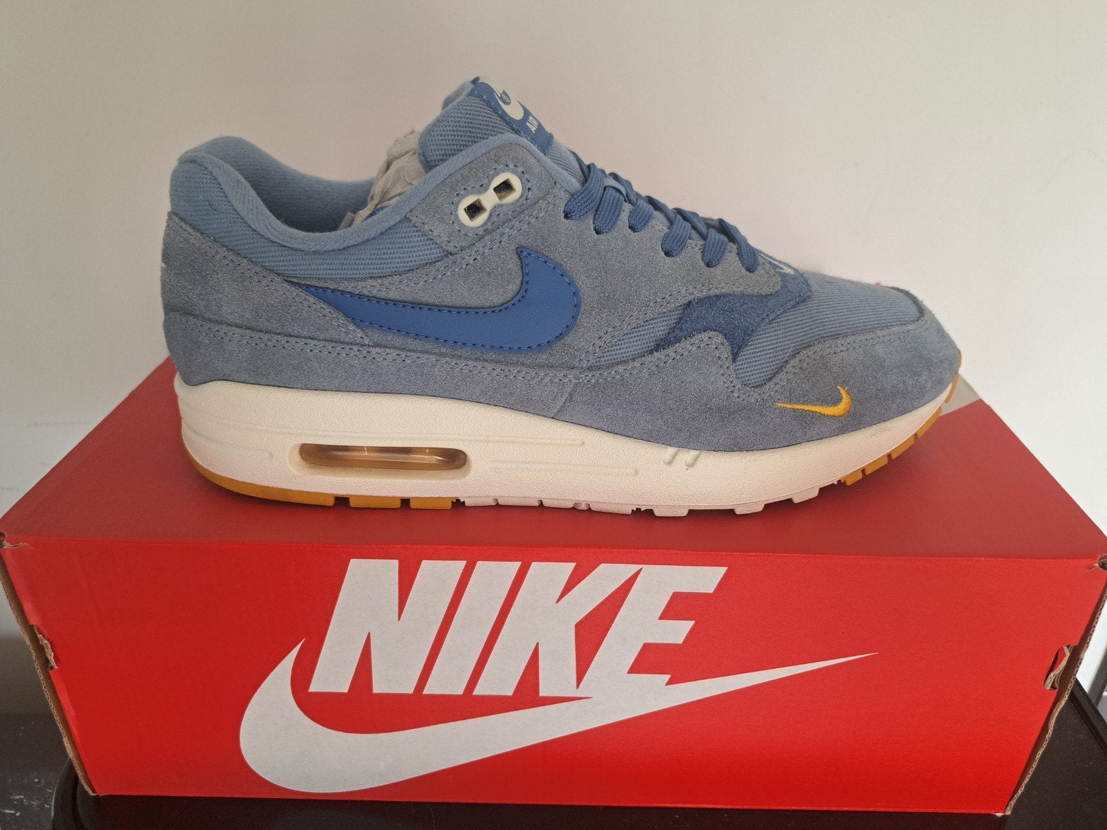Nike Air Max 1 Mini Swoosh Maat 41, Nike air max, Overige kleuren, Ophalen of Verzenden, Sneakers of Gympen