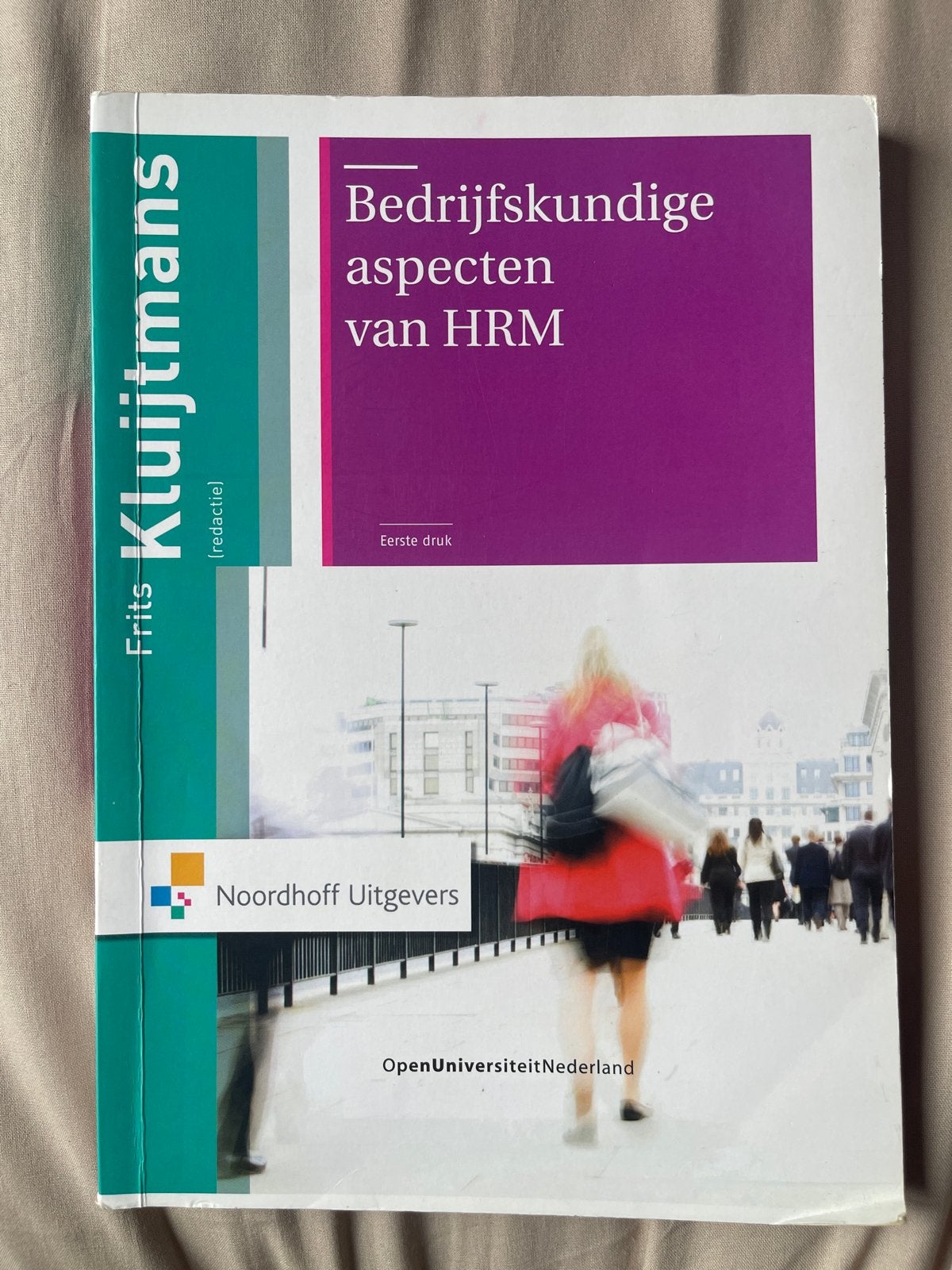 Bedrijfskundige aspecten van HRM - Frits Kluijtmans, Boeken, Ophalen of Verzenden, Gamma, Zo goed als nieuw, HBO