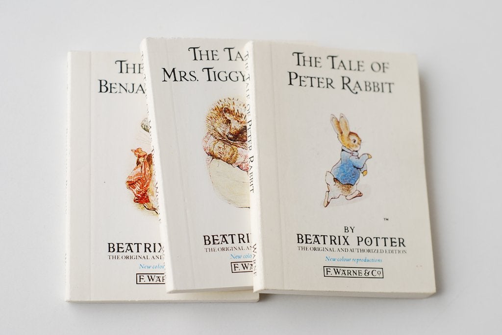 Beatrix Potter Benjamin Bunny Mrs. Tiggy-Winkle Peter Rabbit, Boeken, Verzenden, Beatrix Potter, Zo goed als nieuw, Fictie