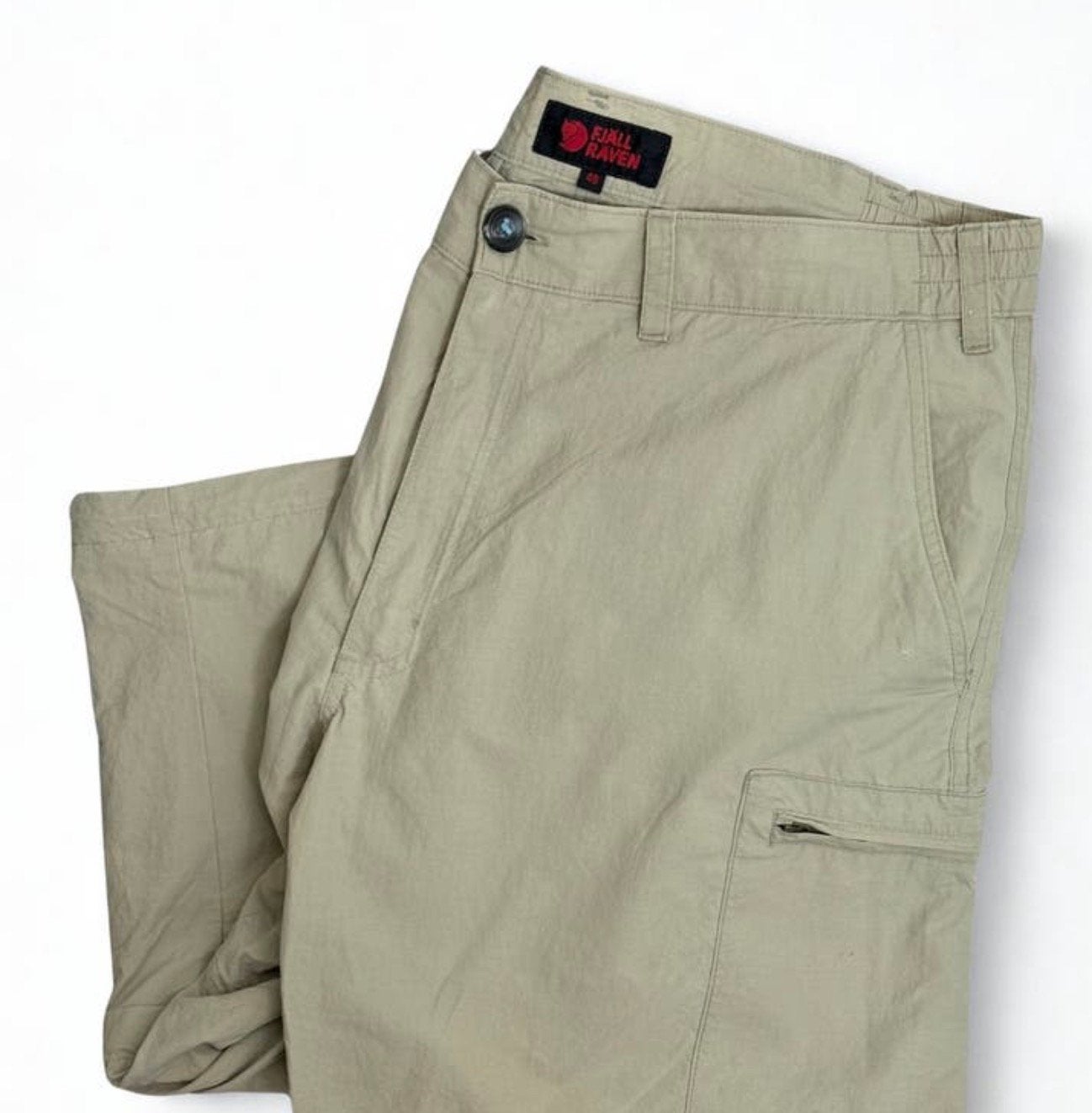 Fjallraven lite zip-off 3/4 broek maat 58, Ophalen of Verzenden, Zo goed als nieuw, Kleding