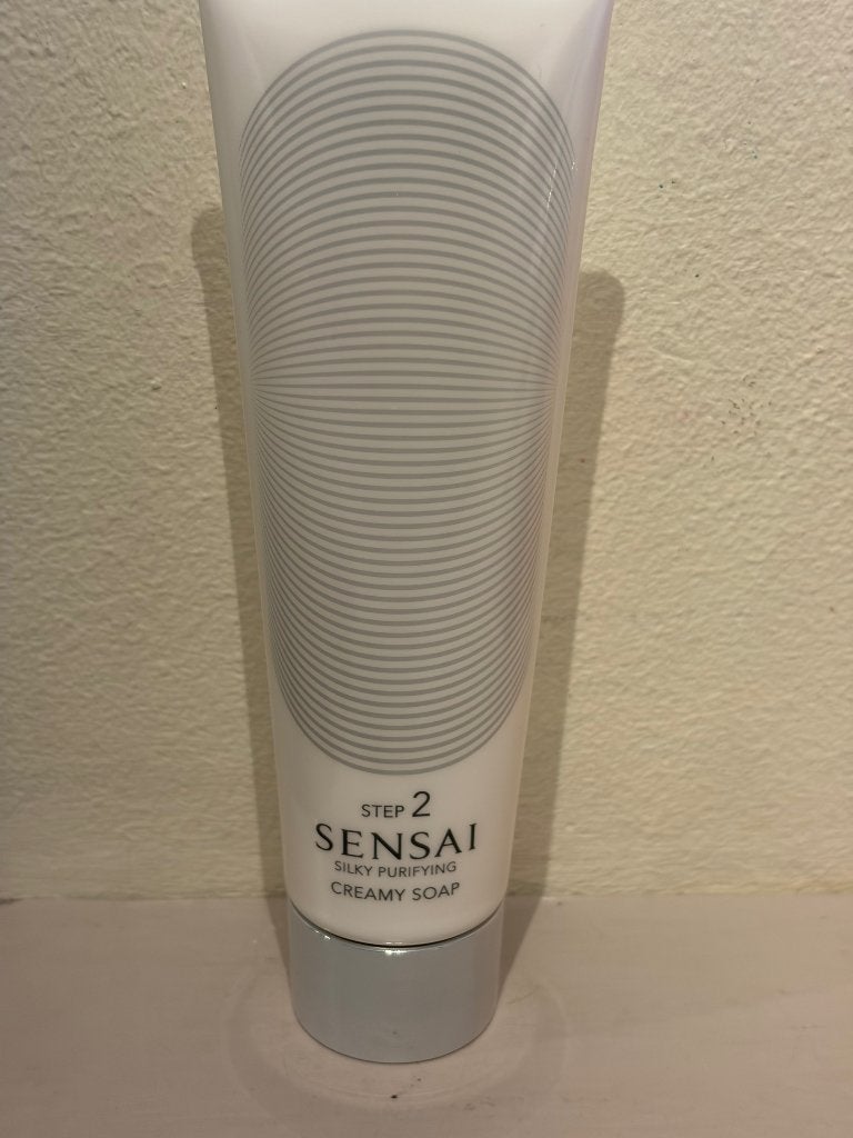 Sensai Silky Purifying Creamy Soap, reinigingscrème 125 ml, Ophalen of Verzenden, Nieuw, Gehele gezicht, Reiniging