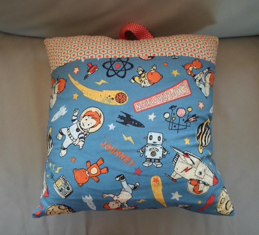 Space Age Kussen Vintage, Ophalen of Verzenden, Huis en Inrichting