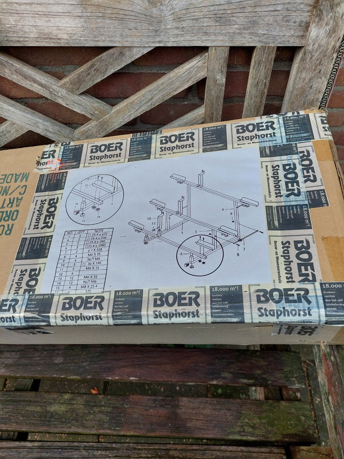 frame rek om 3 fietsen op te plaatsen fietsendrager, Ophalen, Nieuw