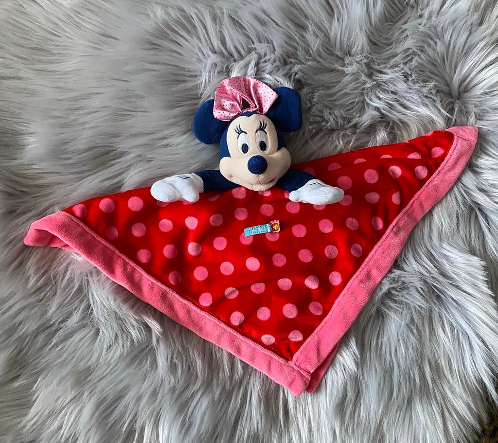 Mini mouse knuffeldoekje, Disney, Overige typen, Ophalen of Verzenden, Zo goed als nieuw