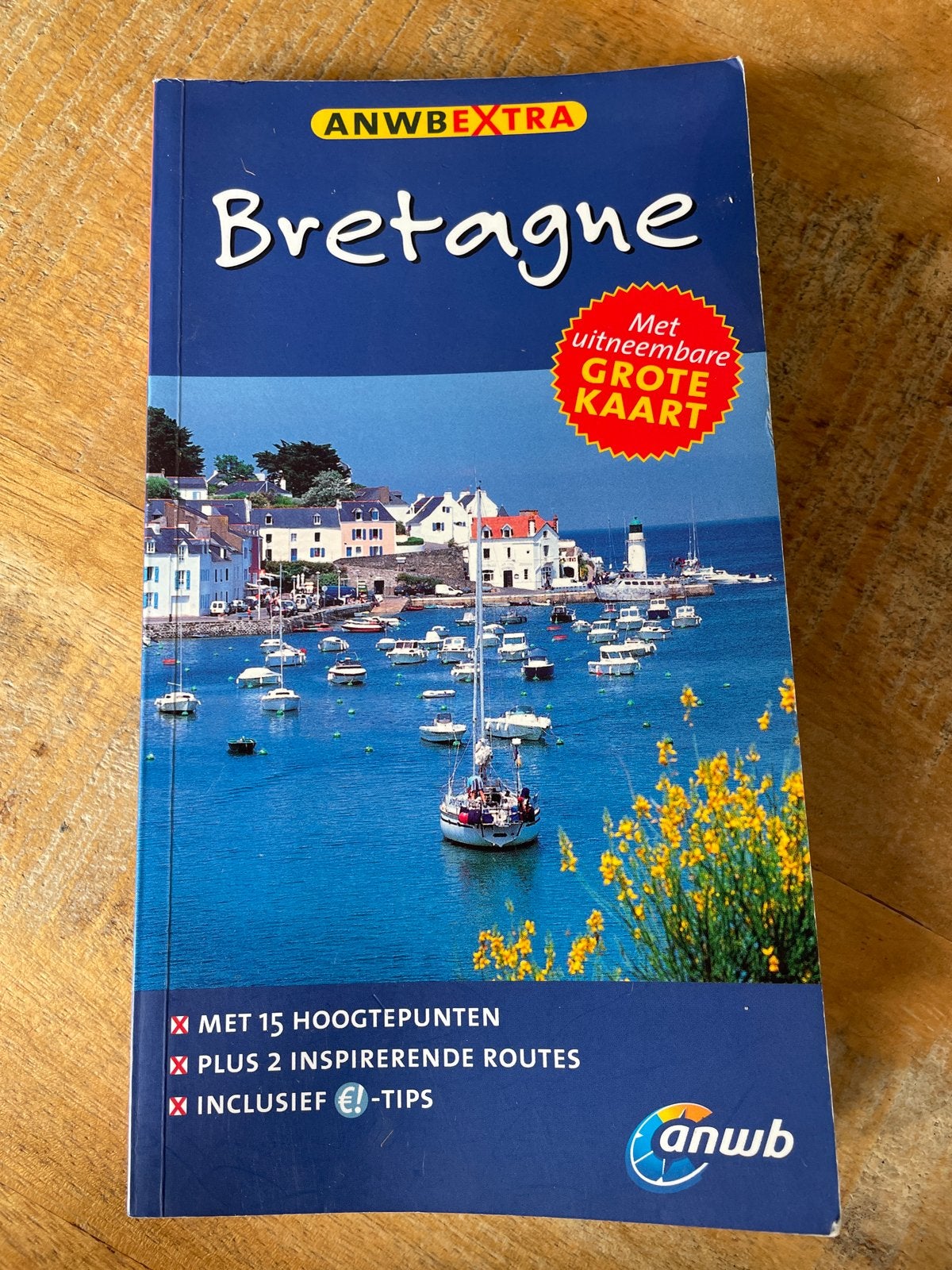 Reisgids Bretagne - Frankrijk, Europa, Ophalen of Verzenden, Zo goed als nieuw, Reisgids of -boek