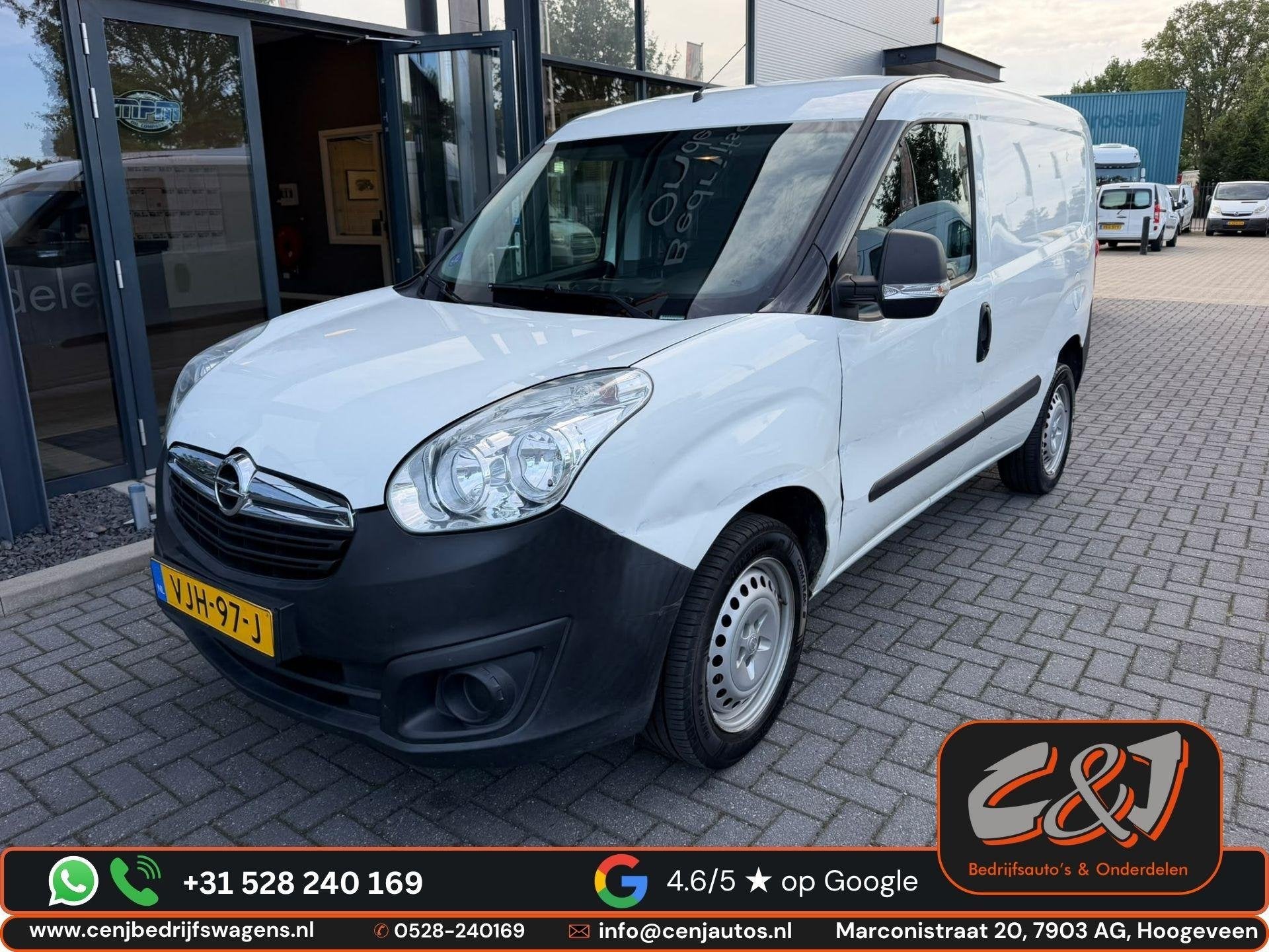 Opel Combo 1.4 L1H1 ecoFLEX Selection zijschade l airco l be, Lemelerbergweg 12
1101AJ  Amsterdam, NL, Overige carrosserieën, Wit