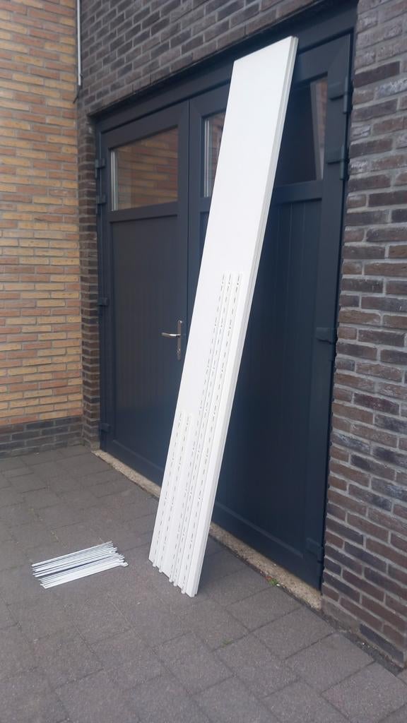 Stellingkast onderdelen: planken, dragers en rails, Ophalen, Gebruikt