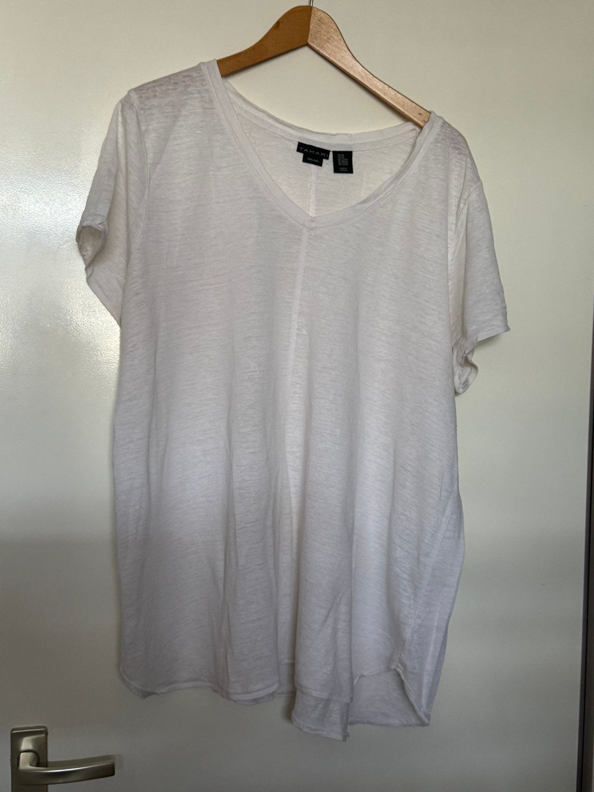 Yesta witte tuniek maat 4, Ophalen of Verzenden, Zo goed als nieuw, Wit, Blouse of Tuniek