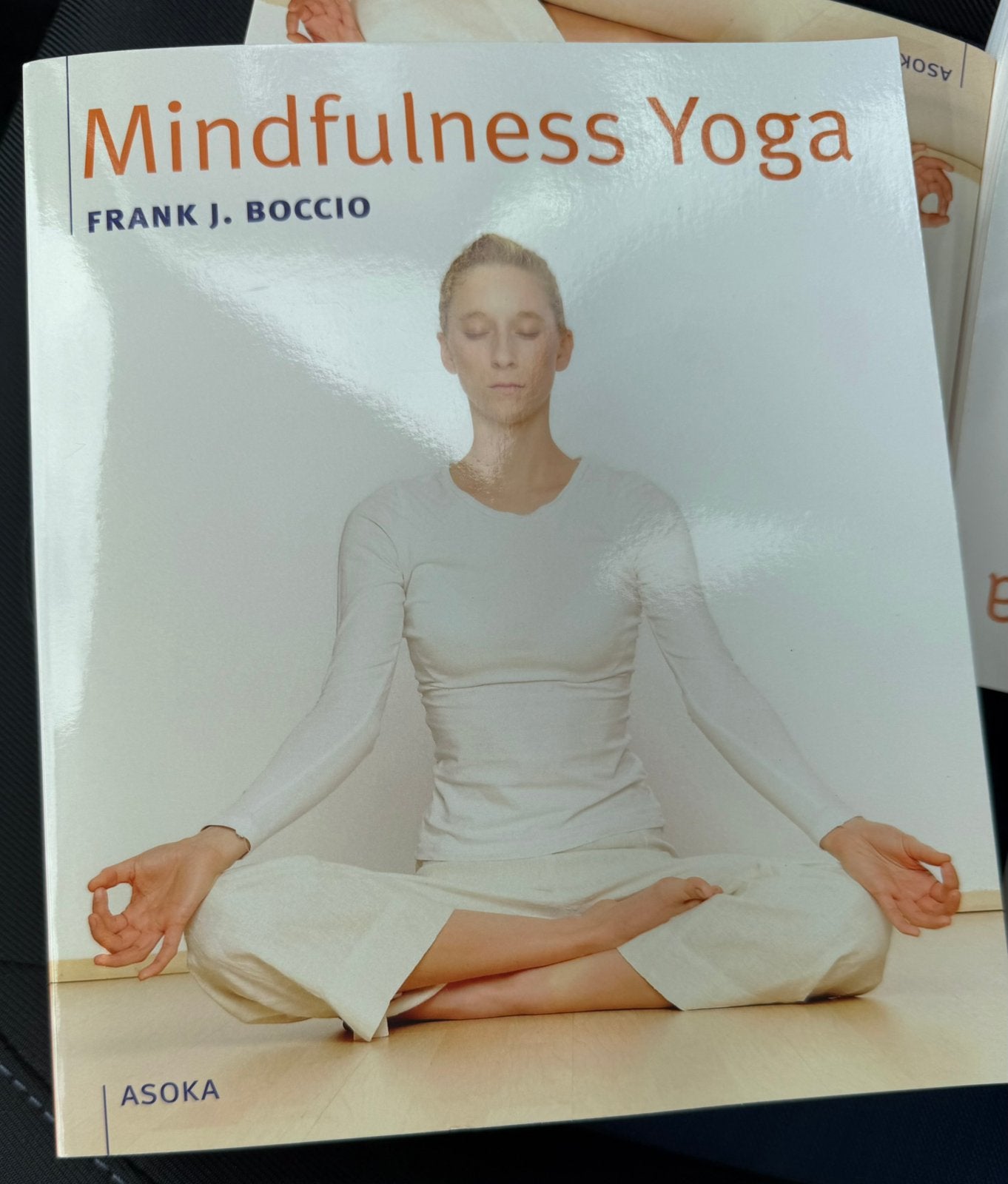 Mindfulness yoga boek, Ophalen of Verzenden, Zo goed als nieuw, Meditatie of Yoga, Instructieboek