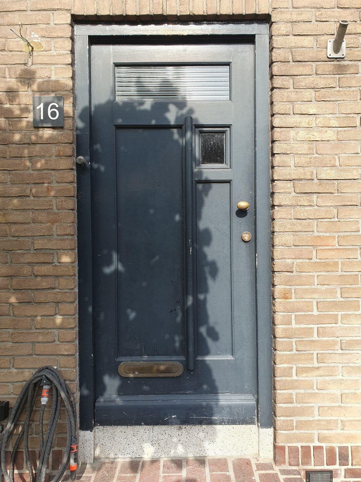 Buitendeur jaren 60, Gebruikt, 80 tot 100 cm, Ophalen of Verzenden, Buitendeur