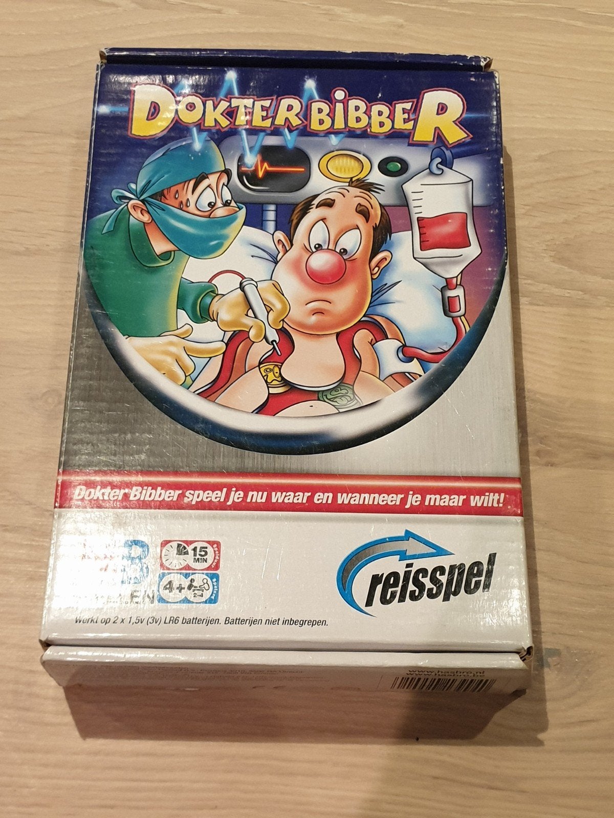 Dokter Bibber Reisspel - Compact en Compleet, Ophalen of Verzenden, Zo goed als nieuw, MB