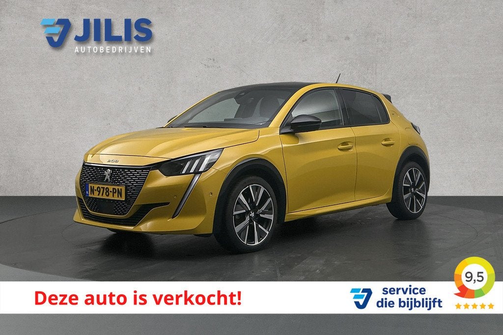 Peugeot 208 1.2 PureTech GT | Camera | LED | Trekhaak | Pano, Auto's, Peugeot, Bedrijf, Lease, Financial lease, ABS, Achteruitrijcamera