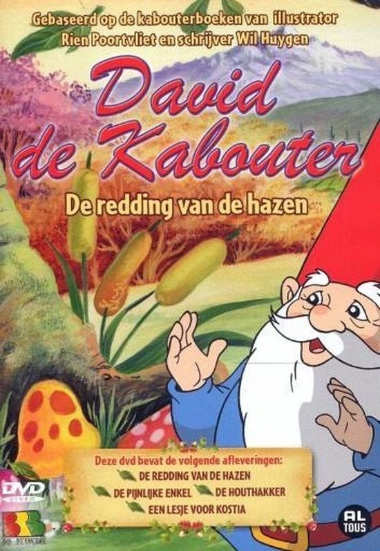 David de Kabouter De Reding Van de Hazen DVD Nieuw In Seal, Europees, Tekenfilm, Verzenden, Alle leeftijden