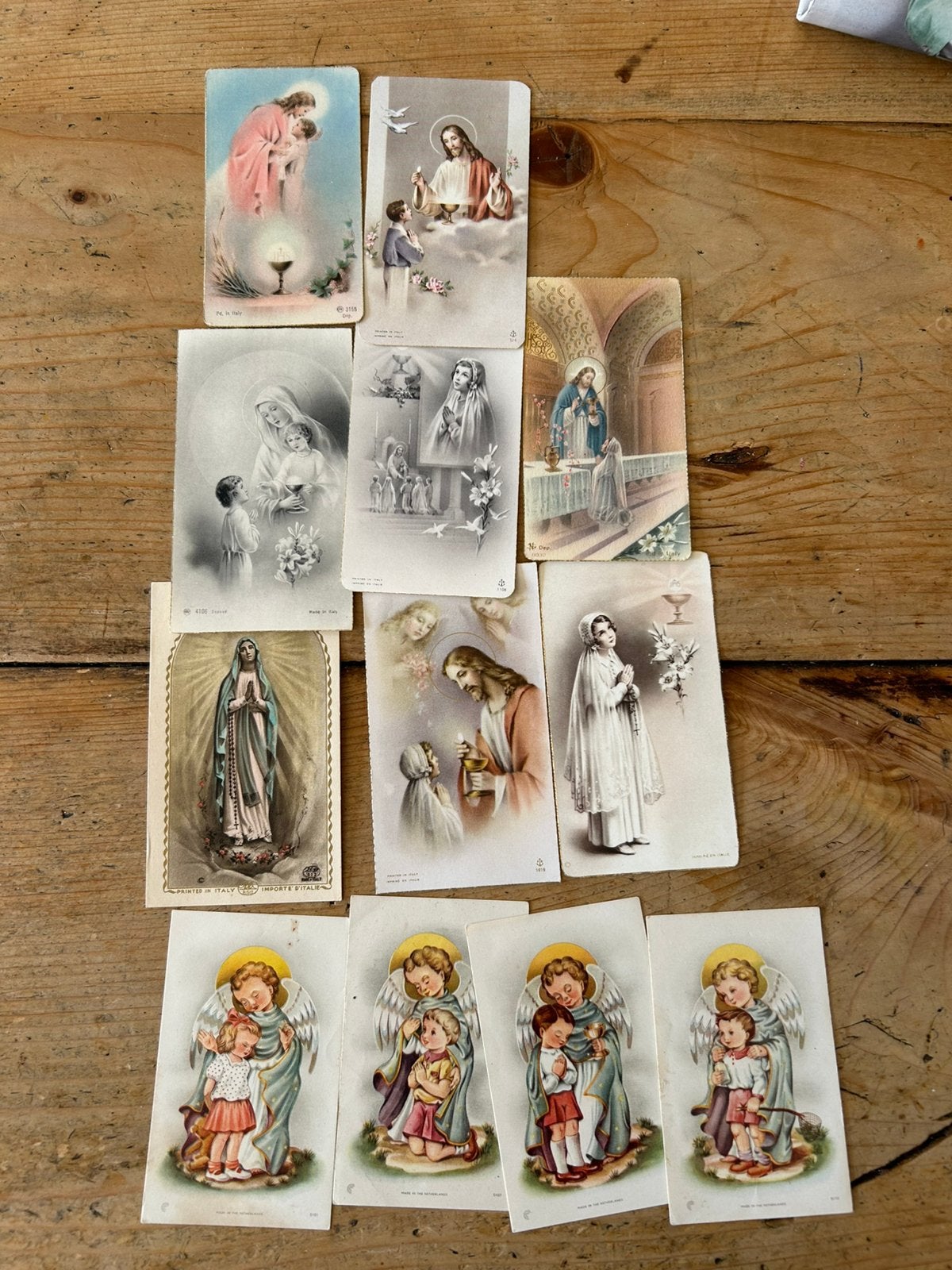 Oude Religieuze prentjes, Antiek en Kunst, Antiek | Religie, Ophalen of Verzenden