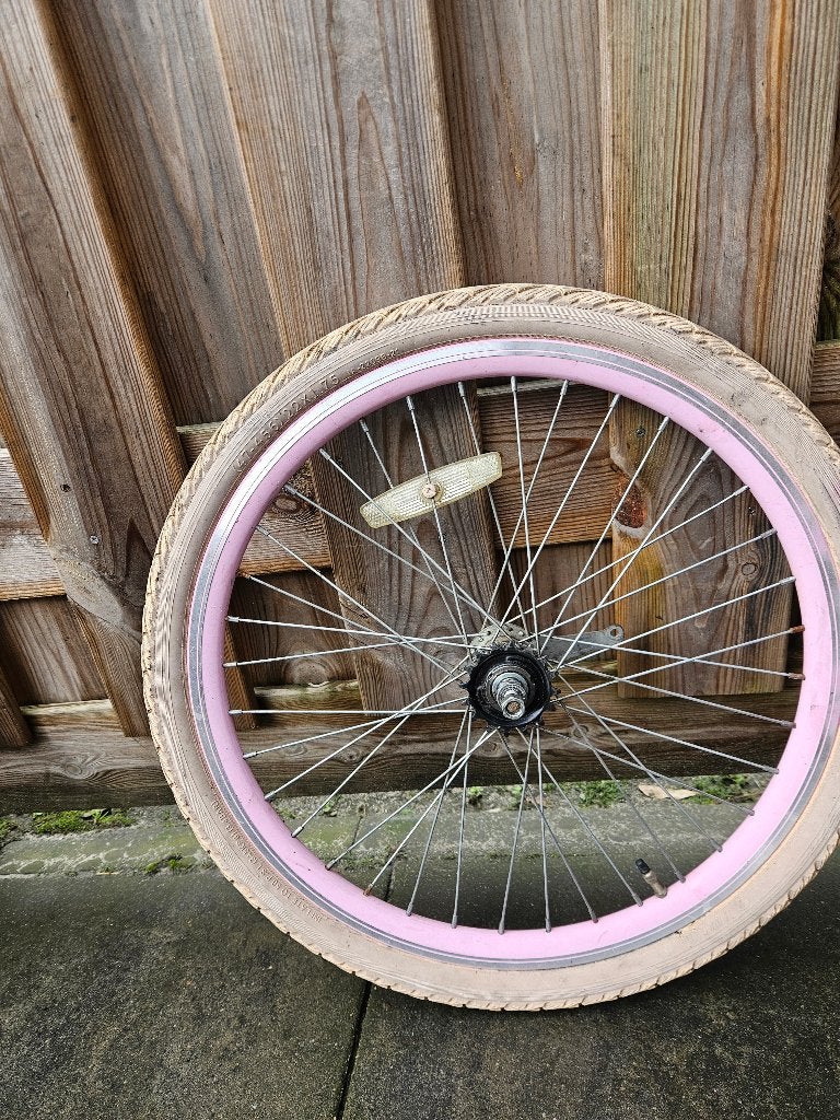 Achterwiel 22 inch met terugtraprem, Fietsen en Brommers, Fietsonderdelen, Ophalen of Verzenden, Kinderfiets, Wiel