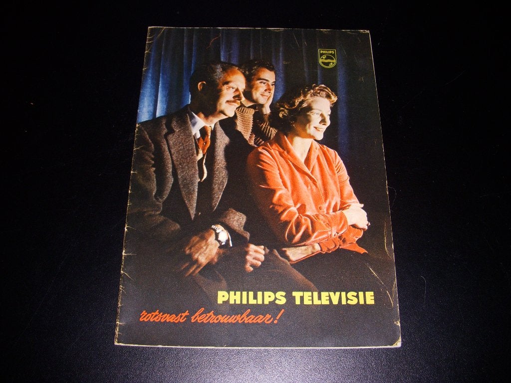 MOOIE catalogus Philips Televisie ' Rotsvast Betrouwbaar !, Boeken, Gelezen, Ophalen of Verzenden, Catalogus, Philips Televisie