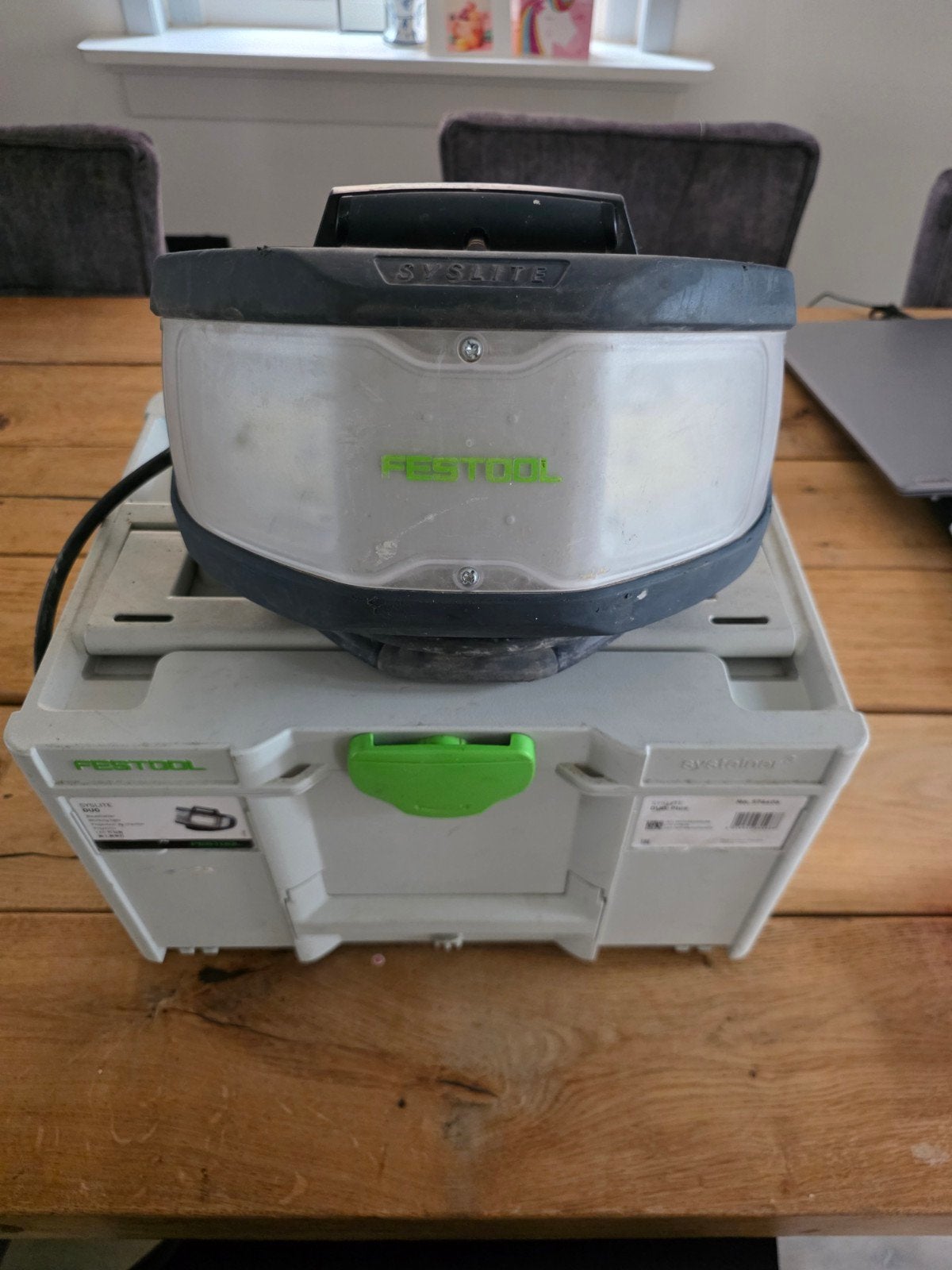 Festool Bouwlamp SYSLITE DUO - Gebruikt, Doe-het-zelf en Verbouw, Bouwverlichting, Ophalen of Verzenden, Gebruikt, 50 tot 200 watt