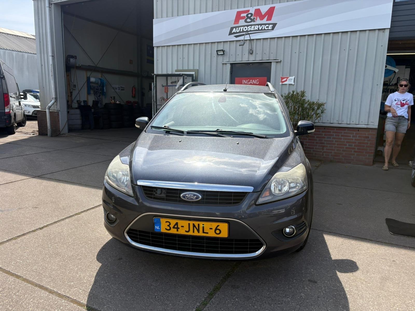 Ford Focus Wagon 1.8 Titanium Flexi Fuel Clima, cruise, navi, Auto's, Gebruikt, 4 cilinders, Euro 4, 57 €/maand