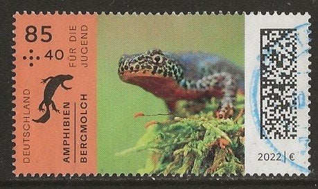 Duitsland 149, salamander, Verzenden, 1990 tot heden, Gestempeld