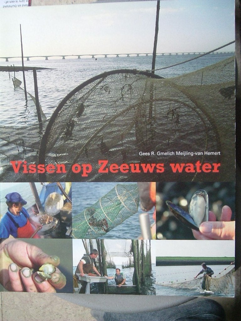 Vissen op Zeeuws water., 20e eeuw of later, Ophalen of Verzenden, Zo goed als nieuw, G.R. Gmelich Meijling